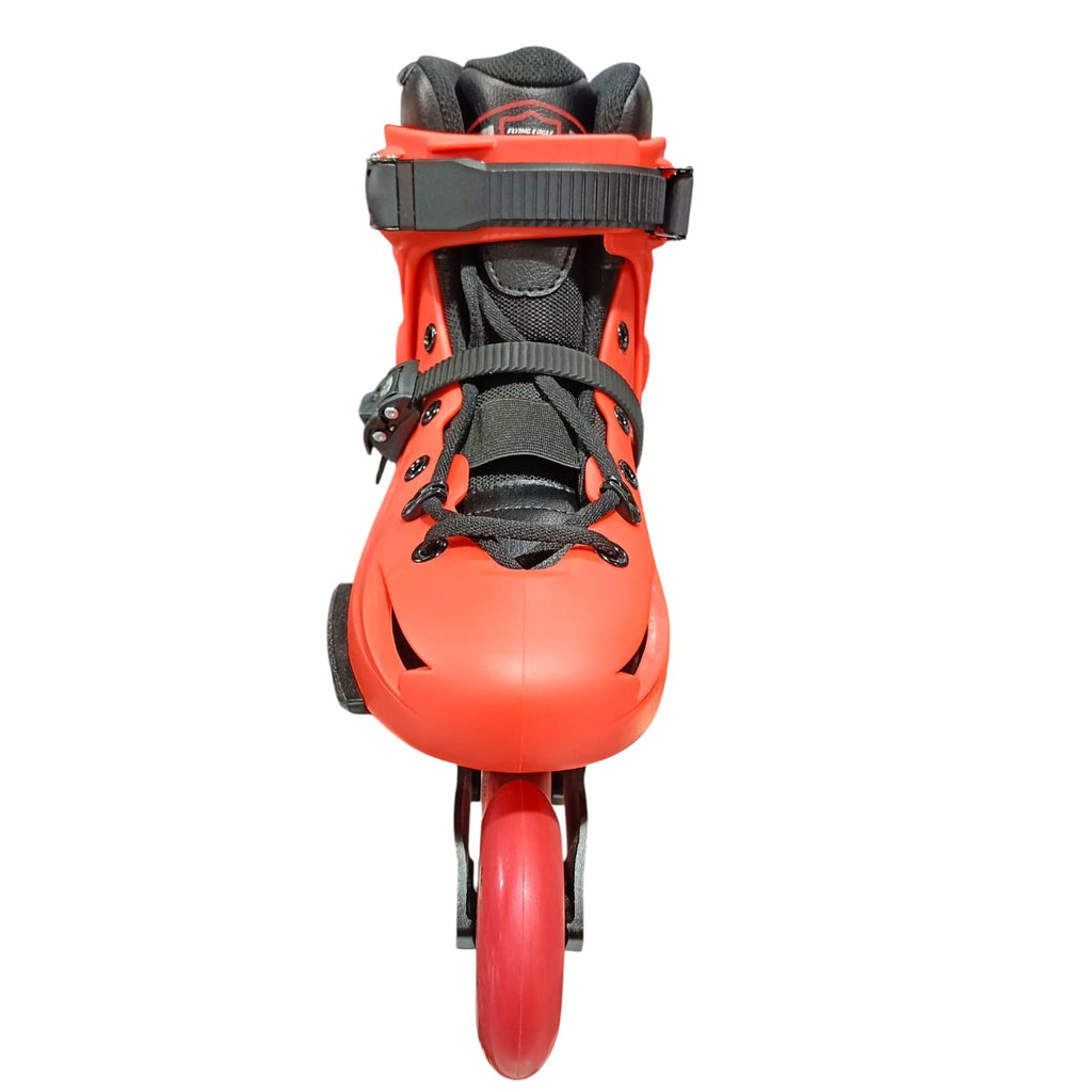 Patínes profesionales freestyle Flying Eagle modelo ORIGAMI color rojo  Ruedas de 80mm